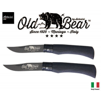 Cuțit pliabil Oldbear AE‑9303/15 MNN, cuțit pentru ciuperci cu mâner negru multistrat, oțel inoxidabil (tip Inox), format mic, ușor (~45 g) Cuțit pliabil Oldbear AE‑9303/15 MNN, cuțit pentru ciuperci cu mâner negru multistrat, oțel inoxidabil (tip Inox), format mic, ușor (~45 g)