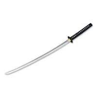 Katana Magnum Yoshida Katana Dark Blue BO‑05SC309, katana decorativă de colecție din oțel cu conținut ridicat de carbon (≈1045), canelură Bo‑Hi, lamă 720 mm × 7,4 mm (HRC nu este specificat), mâner din lemn cu tsuka-ito și menuki albastru închis, tsuba și Katana Magnum Yoshida Katana Dark Blue BO‑05SC309, katana decorativă de colecție din oțel cu conținut ridicat de carbon (≈1045), canelură Bo‑Hi, lamă 720 mm × 7,4 mm (HRC nu este specificat), mâner din lemn cu tsuka-ito și menuki albastru închis, tsuba și