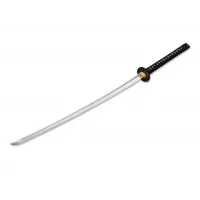Katana Boker Magnum Akito BO-05ZS9126, sabie functionala din otel carbon intarit 1045 cu hamon real, lungime totala ~102 cm, lungime lama ~72,5 cm, grosime ~7,5 mm, maner din lemn lustruit si teaca lacuita, greutate ~1,45 kg Katana Boker Magnum Akito BO-05ZS9126, sabie functionala din otel carbon intarit 1045 cu hamon real, lungime totala ~102 cm, lungime lama ~72,5 cm, grosime ~7,5 mm, maner din lemn lustruit si teaca lacuita, greutate ~1,45 kg