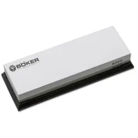 Piatră de ascuțit Water Stone 3000/8000 BO‑09BO197, piatră de apă combinată Böker (granul 3000/8000), dimensiune 180×60×30 mm, bază din cauciuc anti-alunecare, fabricată în Asia, greutate ~500 g - pentru șlefuirea finală de înaltă precizie și lustruirea l Piatră de ascuțit Water Stone 3000/8000 BO‑09BO197, piatră de apă combinată Böker (granul 3000/8000), dimensiune 180×60×30 mm, bază din cauciuc anti-alunecare, fabricată în Asia, greutate ~500 g - pentru șlefuirea finală de înaltă precizie și lustruirea l