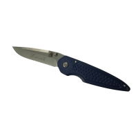 Cuțit SC‑104130 FOX Slimcut M/Co, cuțit cu clemă fixă cu teacă kayadex, clemă albastră Cuțit SC‑104130 FOX Slimcut M/Co, cuțit cu clemă fixă cu teacă kayadex, clemă albastră