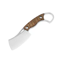 Нож фиксированного типа Boker Little Kizer Rhino AEB-L Stonewashed Natural Micarta 02KI048 Нож фиксированного типа Boker Little Kizer Rhino AEB-L Stonewashed Natural Micarta 02KI048