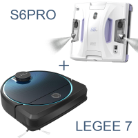 HOBOT LEGEE 7 + S6 Pro // Robot de podea + Robot de Geamuri – Робот мойщик пола + робот-мойщик окон HOBOT LEGEE 7 + S6 Pro // Robot de podea + Robot de Geamuri – Робот мойщик пола + робот-мойщик окон