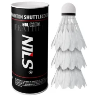 Fluturași Badminton NBL6203 Abisal SHUTTLECOCKS FEATHERS 3 PCS. NILS