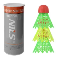 Fluturași Badminton NBL6593 Abisal CROSSMINTON NYLON SHUTTLECOCKS LED 3 PCS. NILS