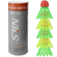 Fluturași Badminton NBL6595 Abisal CROSSMINTON NYLON SHUTTLECOCKS LED 5 PCS. NILS