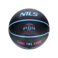 Баскетбольный мяч NPK251 Abisal BASKETBALL BLACK BUZZER 5 NILS