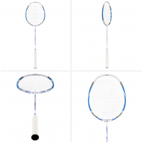 NR406 Abisal CARBON/ BADMINTON ROCKET+COVER NILS