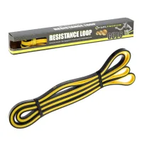 Эспандер  4,5- 13,5 kg GU06  EXERCISE BAND HMS PREMIUM (yellow-black)
