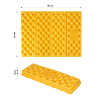 Кемпинговый коврик NC17105 CAMPING SEATING MAT WITH ALUMINUM BOLSTER +IXPE 40 CM YELLOW NILS CAMP Кемпинговый коврик NC17105 CAMPING SEATING MAT WITH ALUMINUM BOLSTER +IXPE 40 CM YELLOW NILS CAMP