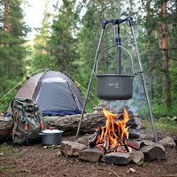 Туристический котелок NC17117 TOURIST POT WITH LID 4 L NILS CAMP Туристический котелок NC17117 TOURIST POT WITH LID 4 L NILS CAMP