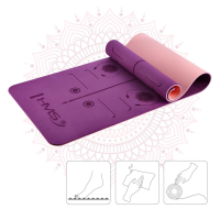 Коврик для йоги YM10 YOGA MAT TPE VIOLET HMS Коврик для йоги YM10 YOGA MAT TPE VIOLET HMS