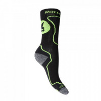 Носки для роликов 06A56800T83 Rollerblade Kids socks NERO/VERDE 31-34