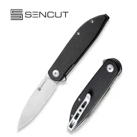 Флиппер-нож, SENCUT, Bocll II S22019-1, сталь D2 2.96 дюйма, рукоять G10, лайнер-лок Флиппер-нож, SENCUT, Bocll II S22019-1, сталь D2 2.96 дюйма, рукоять G10, лайнер-лок