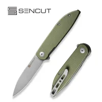 Флиппер-нож, SENCUT, Bocll II S22019-4, сталь D2 2.96 дюйма, рукоять G10, Liner Lock Флиппер-нож, SENCUT, Bocll II S22019-4, сталь D2 2.96 дюйма, рукоять G10, Liner Lock