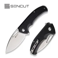 Складной нож, SENCUT, Phantara S23014-1, сталь 9Cr18MoV 3.7 дюйма, рукоять G10, лайнер-лок Складной нож, SENCUT, Phantara S23014-1, сталь 9Cr18MoV 3.7 дюйма, рукоять G10, лайнер-лок