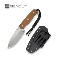 Нож с фиксированным клинком, SENCUT, Toxodon S24036-3, сталь 9Cr18MoV, рукоять G10, ножны Kydex Нож с фиксированным клинком, SENCUT, Toxodon S24036-3, сталь 9Cr18MoV, рукоять G10, ножны Kydex