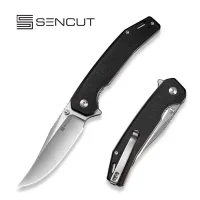 Складной нож, SENCUT, Vornix S25038-2, клинок 9Cr18MoV 3.65 дюйма, рукоять Canvas Micarta черная, Liner Lock Складной нож, SENCUT, Vornix S25038-2, клинок 9Cr18MoV 3.65 дюйма, рукоять Canvas Micarta черная, Liner Lock