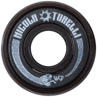 Подшипники для роликов, Wicked, Nicola Torelli 310098, 6 хромированных шариков, 2RS защита, черные 16-pack