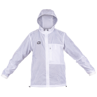 Ветровка спортивная, IQON, Size S, Performance Windbreaker 50302, переработанный полиэстер, капюшон, серый
