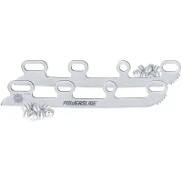 Коньки для льда, Powerslide, Sabres W4 902277, лезвие из ванадиевой стали, низкий профиль, предварительно заточенное