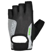 Mănușă de protecție, Powerslide, Nordic Glove 908283, Size S ,Aero mesh, piele PU, negru reflectorizant