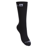 Роллерские носки, MYFIT, Slipin Nylon 908484, 36-39. черные, для катания и велоспорта