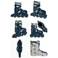 Роликовые коньки 880352 Playlife KidsSmile Boys Size 30-33