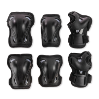 Set de protecție, Rollerblade, SKATE GEAR 3 PACK, M, 069P0100100, NERO