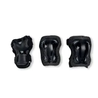 Set de protecție, Rollerblade, SKATE GEAR JUNIOR 3 PACK, XXXS, 069P0200100, NERO
