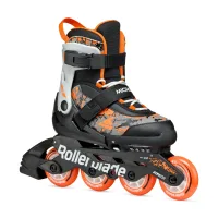Role, Rollerblade, MICROBLADE SL, 33-36.5, 86B0751540NC01, NERO/ARANCIO