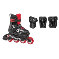 Ролики, Rollerblade, MICROBLADE COMBO, 36-40.5, 86B0751550ND01, NERO/ROSSO