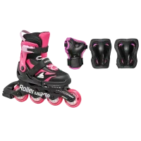 Role, Rollerblade, MICROBLADE COMBO, 33-36.5, 86B0751550NJ02, NERO/ROSA