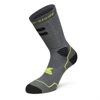 Носки, Rollerblade, HIGH PERFORMANCE SOCKS, 39-42, 86L06A5010HB01, ANTRACITE/LIME