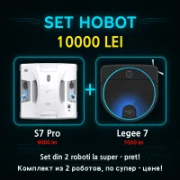 Комплект робот для окон HOBOT S7 PRO + робот мойщик полов Hobot Legee 7 Комплект робот для окон HOBOT S7 PRO + робот мойщик полов Hobot Legee 7