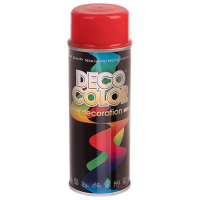 Спрей Deco Color краска Decoration Ral 3020 красный 400ml