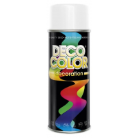 Спрей Deco Color краска Decoration Ral 9010 белый глянец 400ml