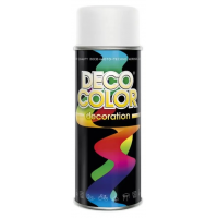 Спрей Deco Color краска Decoration Ral 9010 белый мат 400ml
