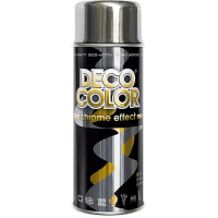 Спрей Deco Color краска Chrome серебро 400ml Спрей Deco Color краска Chrome серебро 400ml