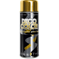 Спрей Deco Color краска Chrome Effect золотой 400ml Спрей Deco Color краска Chrome Effect золотой 400ml