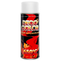Спрей Deco Color краска High Temperature 650C белый 400ml