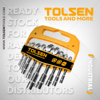 Set 9 chei tubulare tip L 7-19 mm 15086 Tolsen Set 9 chei tubulare tip L 7-19 mm 15086 Tolsen