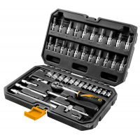 Set de 46 chei tubulare 1/4 Industrial Tolsen Set de 46 chei tubulare 1/4 Industrial Tolsen