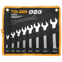 Set de 8 chei cu capat deschis 6-22mm 15076 Tolsen