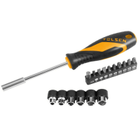 Set surubelnita cu 17 virfuri Tolsen