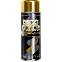 Спрей Deco Color краска Chrome Effect золотой 400ml
