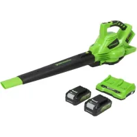 Suflanta frunze 2in1 GD24X2BV 48V 2x4.0Ah Greenworks