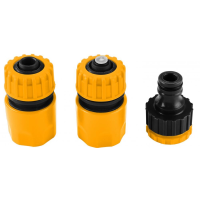 Set 3 conectore rapide pentru furtun 1/2 Tolsen
