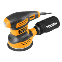 Masina de slefuit orbitala 125mm 350W Tolsen Masina de slefuit orbitala 125mm 350W Tolsen
