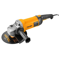 Углошлифмашина (болгарка) 230mm 2400W поворотная рукоять Industrial Tolsen